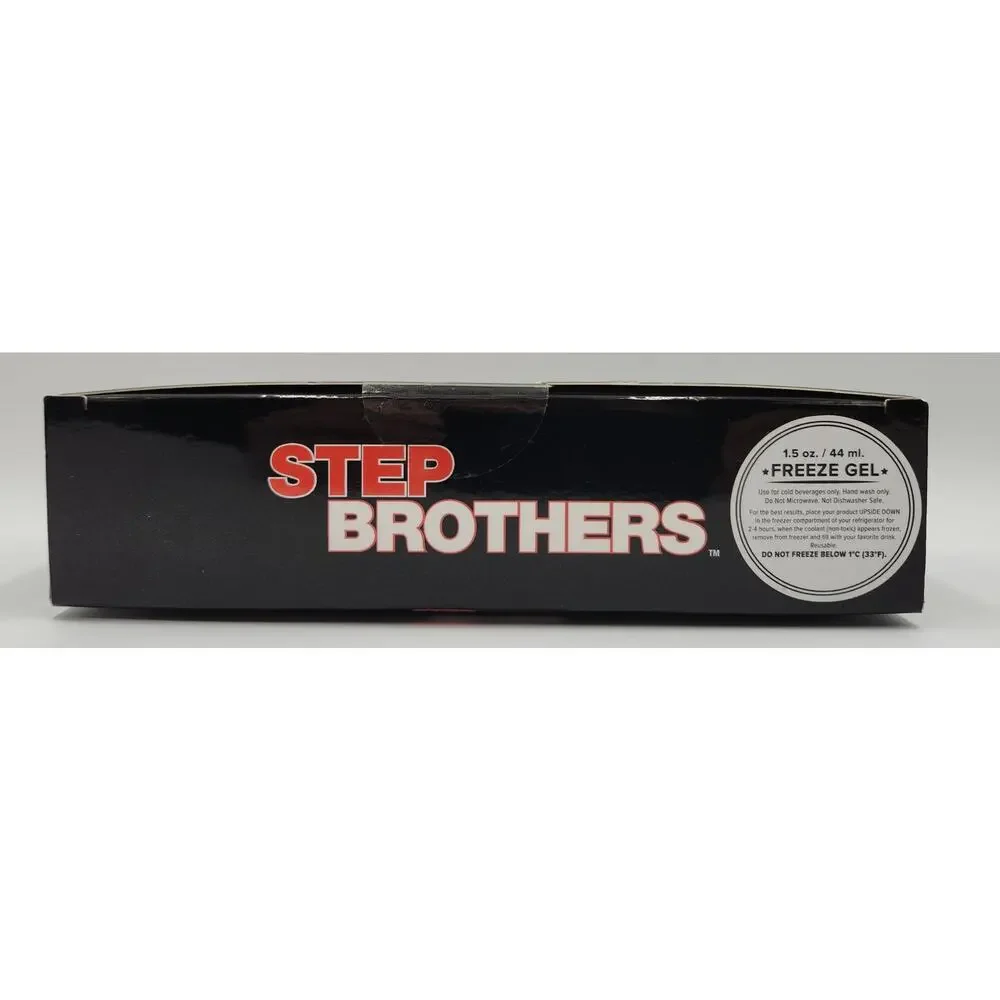 Step Brothers Freeze Gel Mini Cups Shot Glasses 4 Pack 1.5 Oz Each NEW‎ Sealed